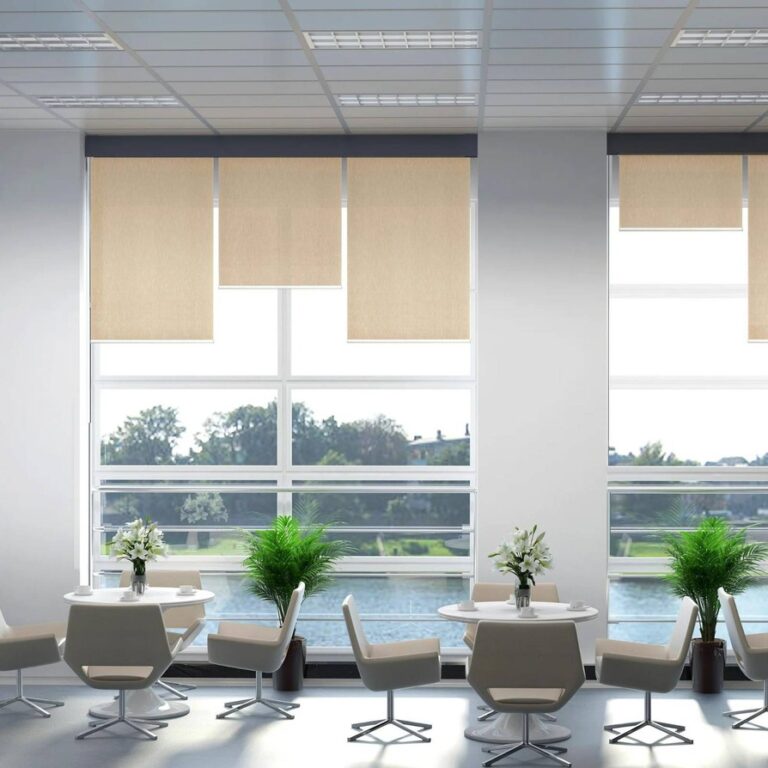 Roman Blinds 7 office blinds Nottingham